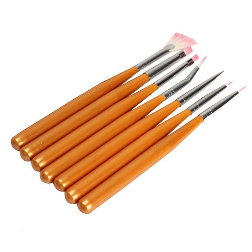 Set pennelli decorazione - 7,