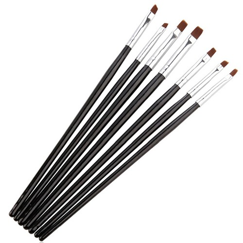 Set 7pz art nail - set,