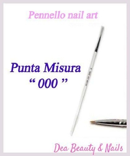 Pennello punta 000 nail - pennello, art