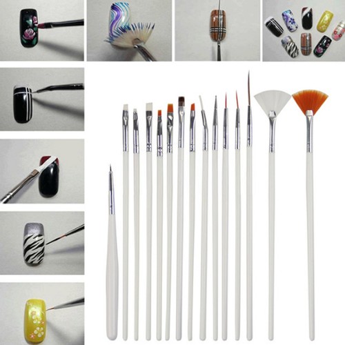 Set pennelli unghie - 15,